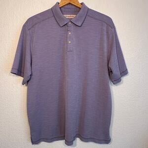 Tommy Bahama Men’s Tencel Lavender‎ Polo Large